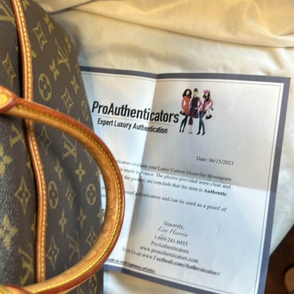 Louis Vuitton Deauville Authentic EUC - Picture 15 of 15